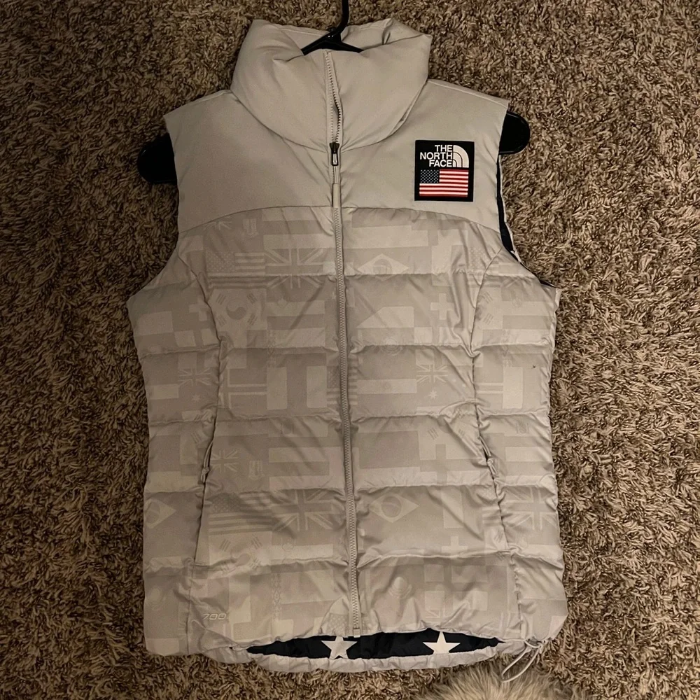 The North Face USA Women's Olympic Nuptse Glacier Down - Picture 1 of 4
